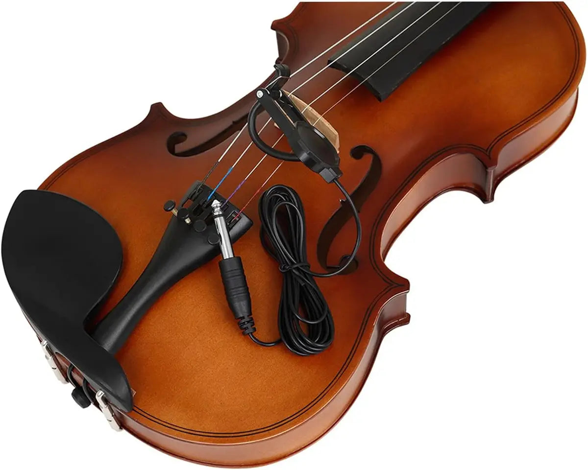 Miwayer Clip-On Pickup Must-Have String Instrument Accessory Durable Musical Instrument Accessory for Acoustic Guitar Violin,