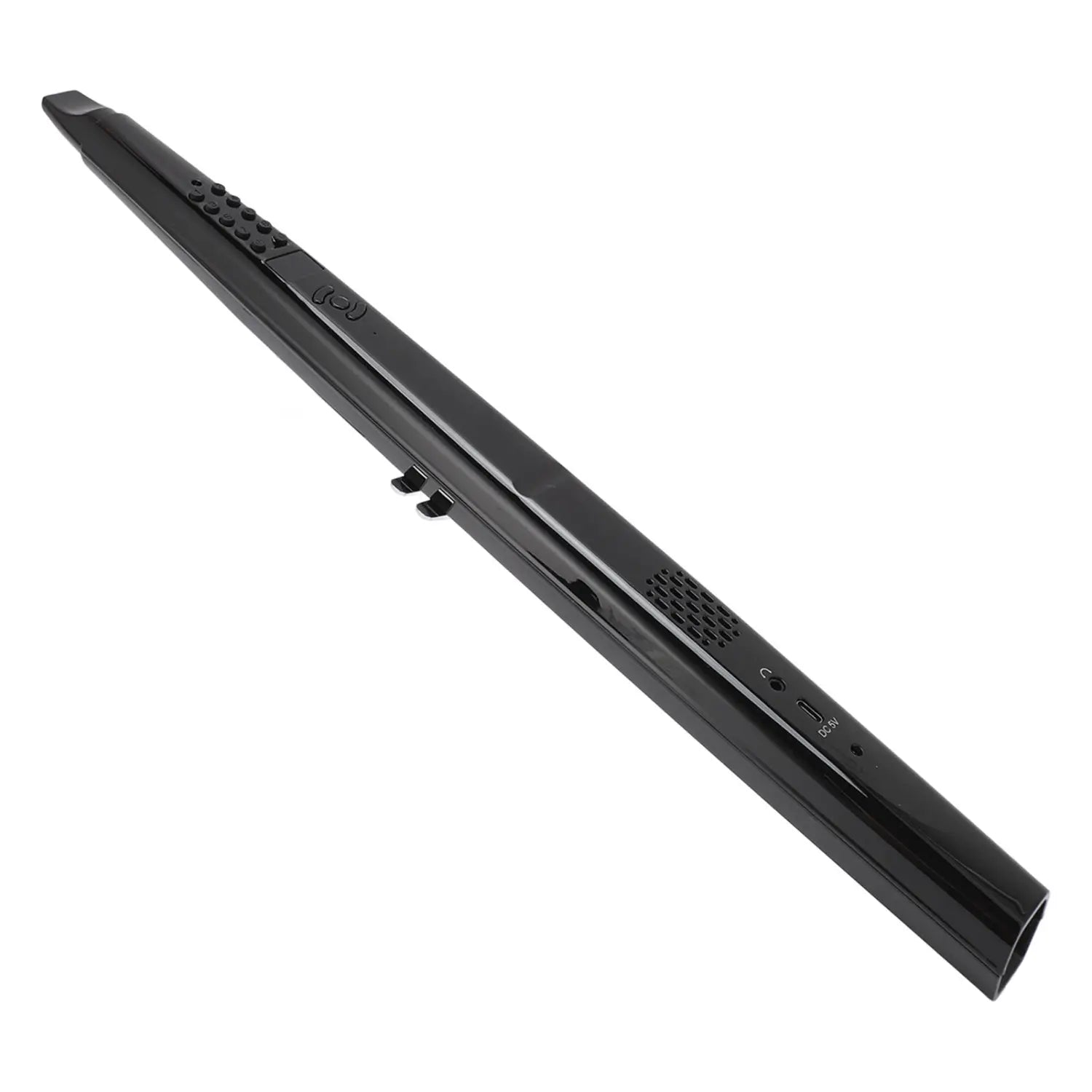 MIDI Electronic Saxophone Mini Digital Wind Instrument for Practice Portable 13 Tone Multifunctional 3 Blowing Sensitivity