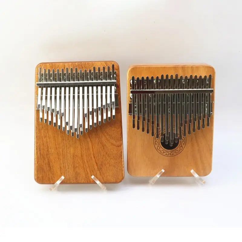 Solid Wood Kalimba 34 Keys Professional Kalimbas Box-Type Thumb Piano Adults Children Mahogany Keyboard Musical Instrument