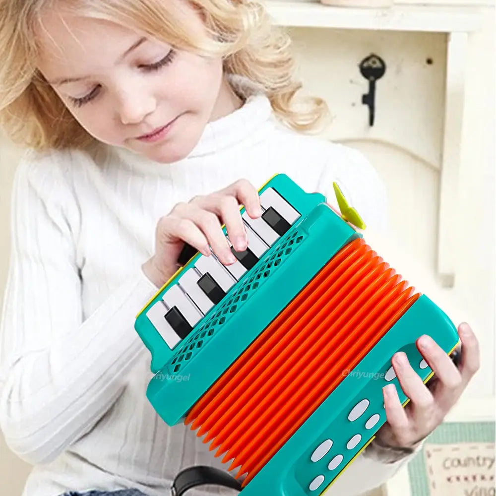 Accordion Toy for Toddlers Musical Instrument Educational Toys Children’s Music Interest Development Gifts for Kids Boys Girls