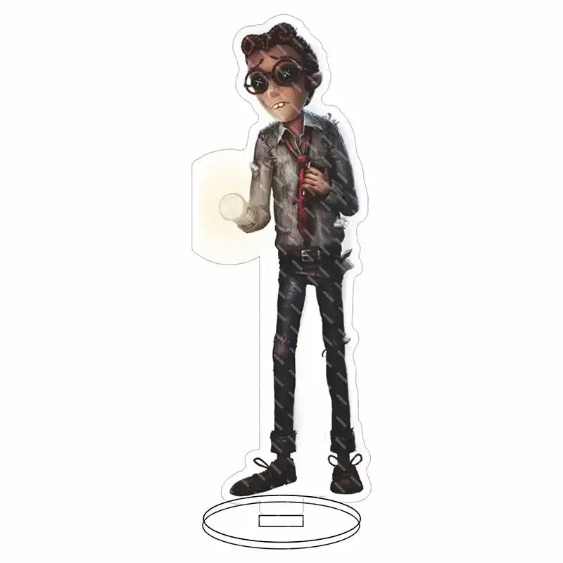 Hip Hop Anime Identity V DIY Stand Acrylic Game Figure Lucky Guy Reznik Emma Woods Helena Adams Model Plate Desk Decor Toy Doll