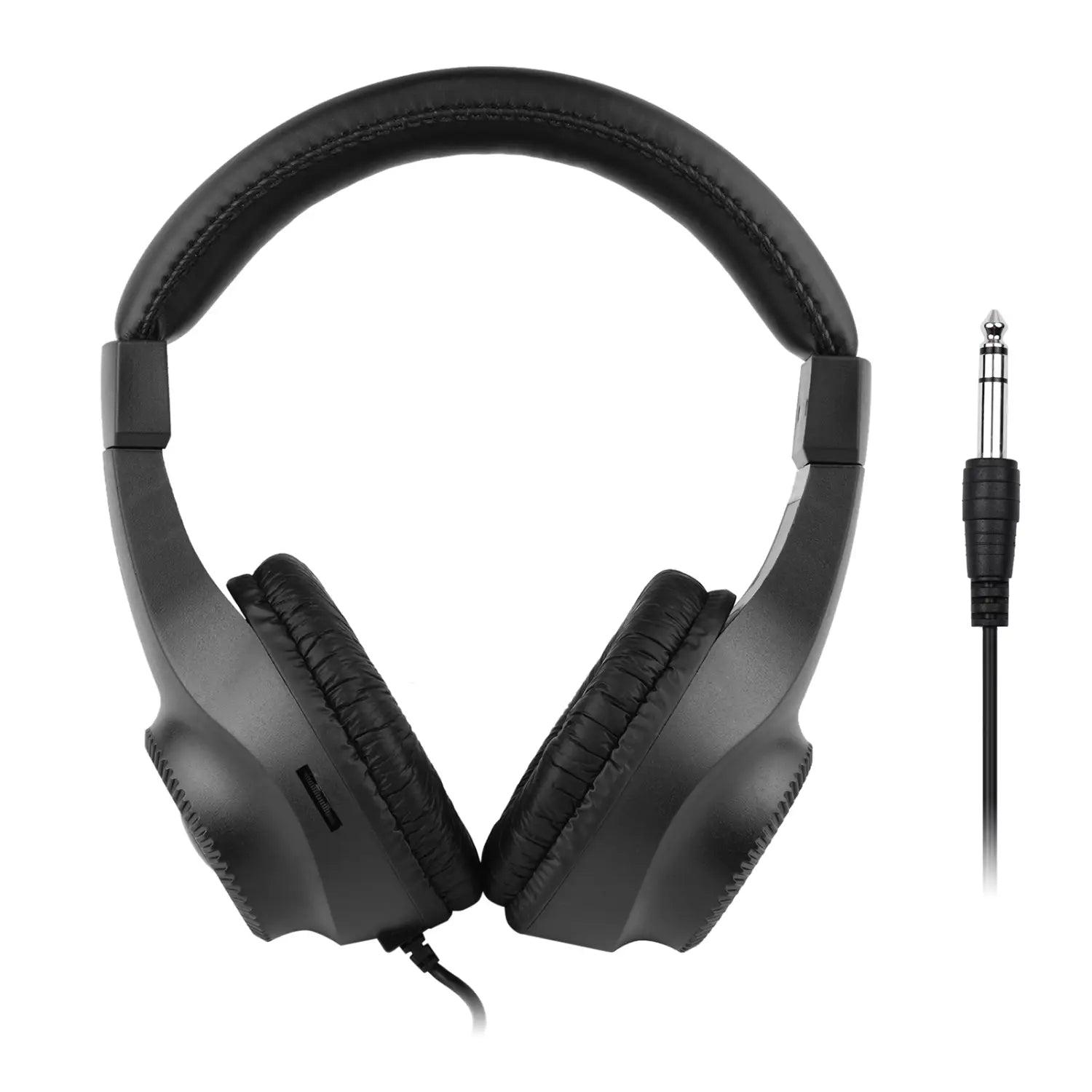 Wired Headset Headset 6.5mm Single Jack Stereo Monitoring Headphone for Electronic Musical Instruments Electric Piano Mixer