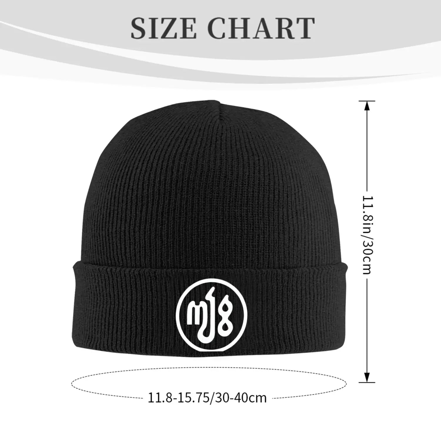 Milo J Singer Knitted Hat for Women Men Beanies Winter Hat Acrylic Music Crochet Cap