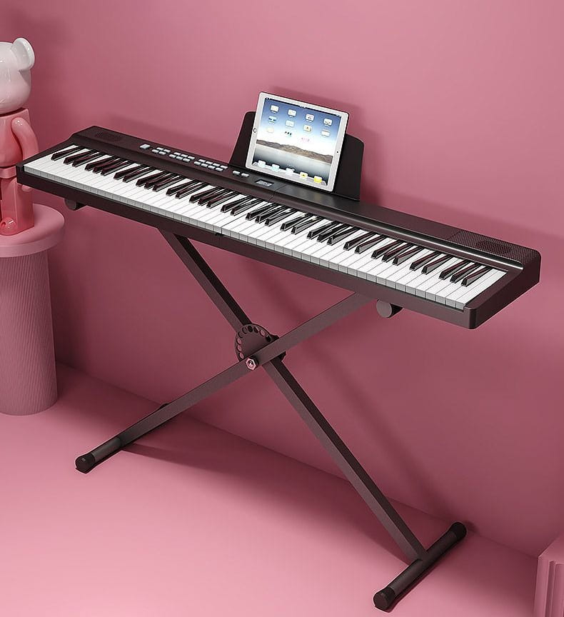 Foldable Piano 88 Keys Midi Bluetooth Adult Electronic Piano Beginners Musical Electric Organ Professional Controller Keyboard