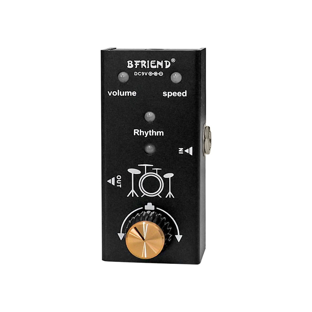 BFRIEN Drum machine accompaniment effecter for Electric guitar Acoustic guitar Bass Classical Guitar musical accompaniment