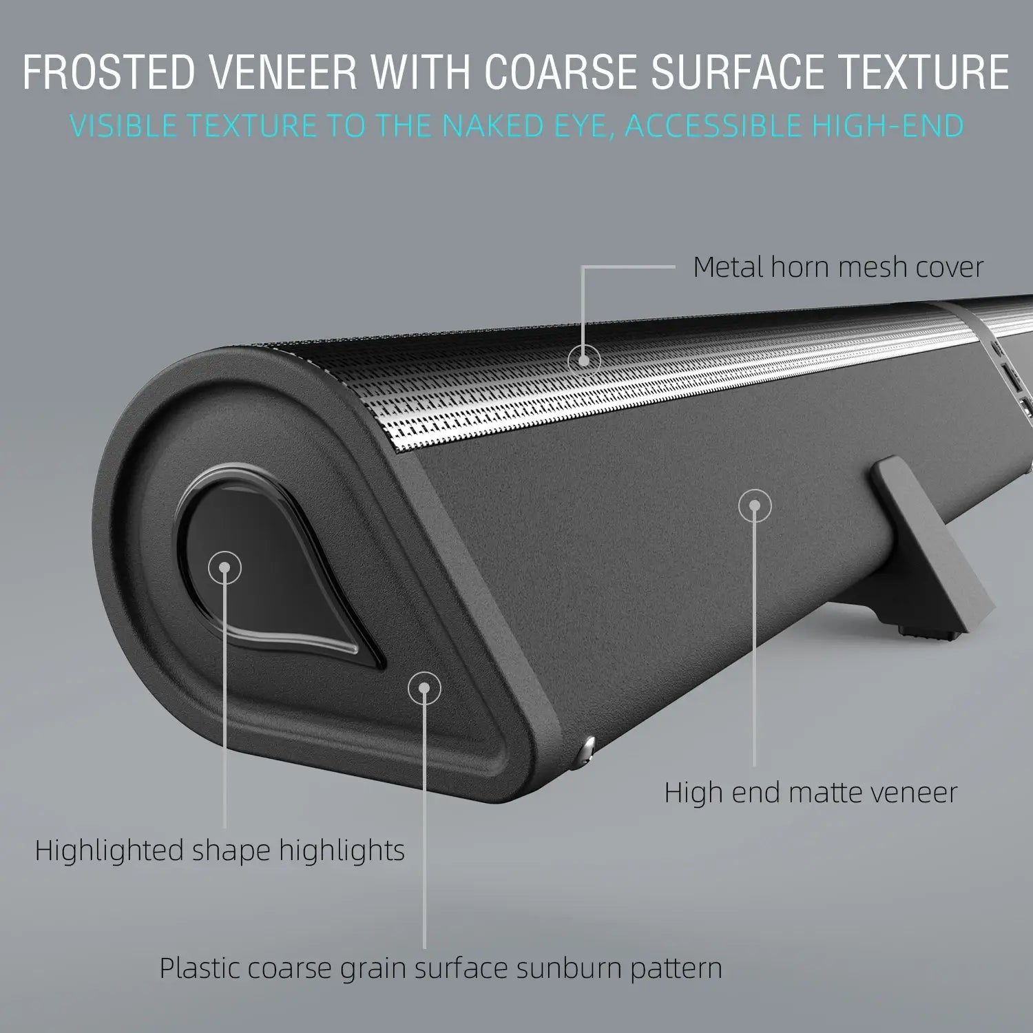 FM Soundbar TV Bluetooth Speakers HDMI/AUX/BT/OPT Connections Soundbars with 2-in-1 Detachable Home Cinema Shengba Sound System