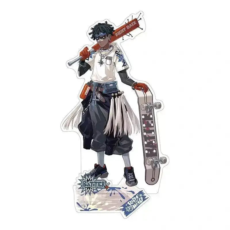 Hip-hop Game Identity V Stand Figrues Luca Balsa Ren Ganji Gupta Batter Character Modeling Desktop Decoration Accessories Gifts