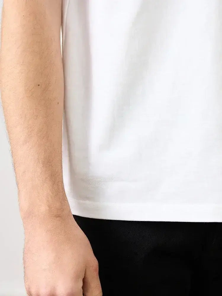 Hip-hop Cross Print Loose Short-sleeved T-shirt for Men and Women American High Street Style for Summer