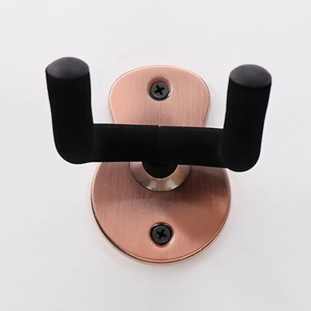 Wooden Guitar Wall Mount Hanger Heavy Duty Unique Design Bent Ukulele Hook Bass Storage Acoustic Electric Guitar Rack Bracket