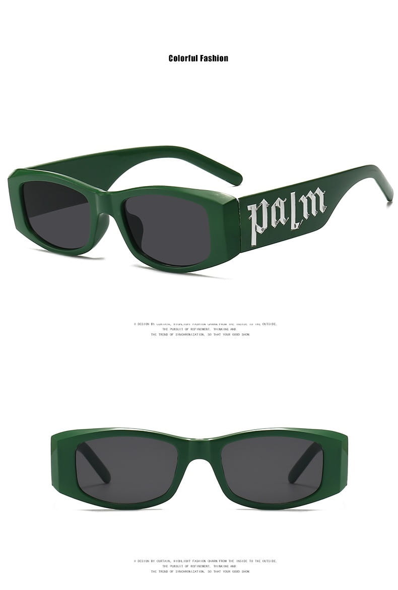 Hip Hop Small Classic Men Women Fashion Sunglasses Designer Square Brand Unisex Glasses Stylish Popular Trend Shades