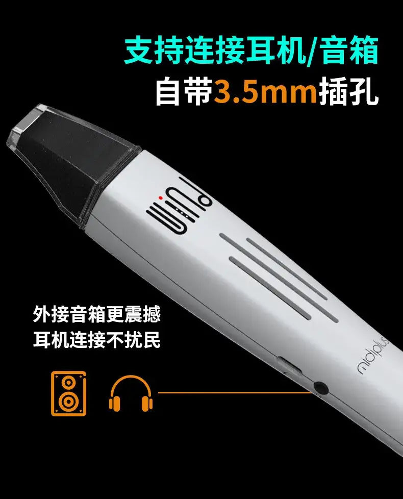 Mini Digital Pocket Flute Wind Wood Instrument Imitation of Various Musical Instrument Sounds Music Entertainment