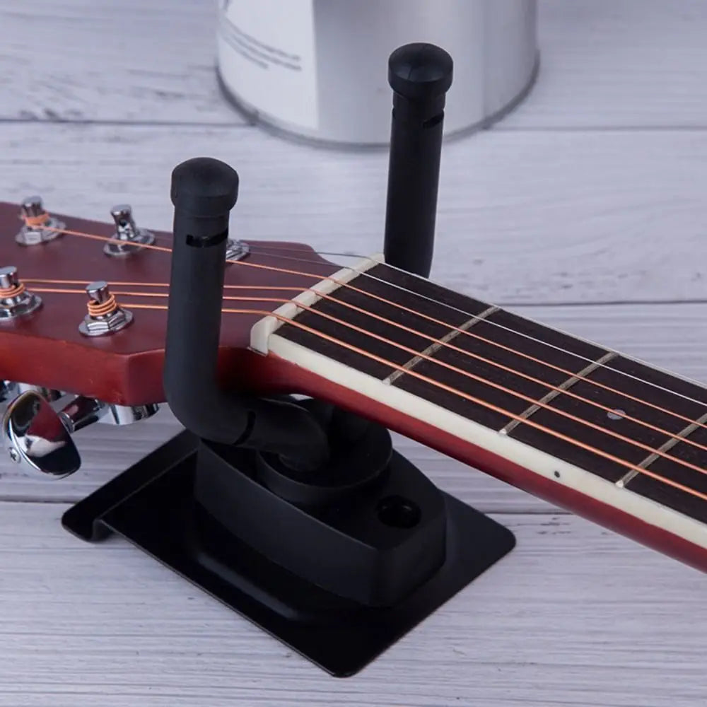 Professional Metal Guitar Hanger Hook Wall Mount Non-slip Ukulele/Violin Stand Guitar Display Rack Bass