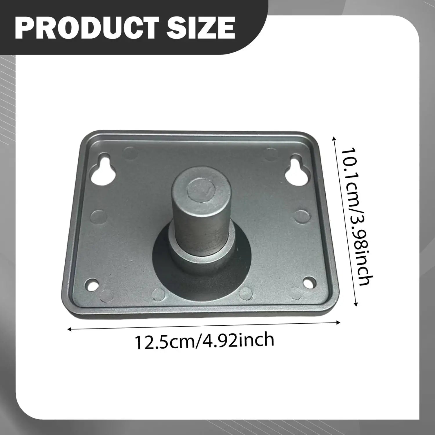 Drum Pad Stand Sturdy Metal Plate Electronic Module Mount for Electronic Drum Instrument Practice