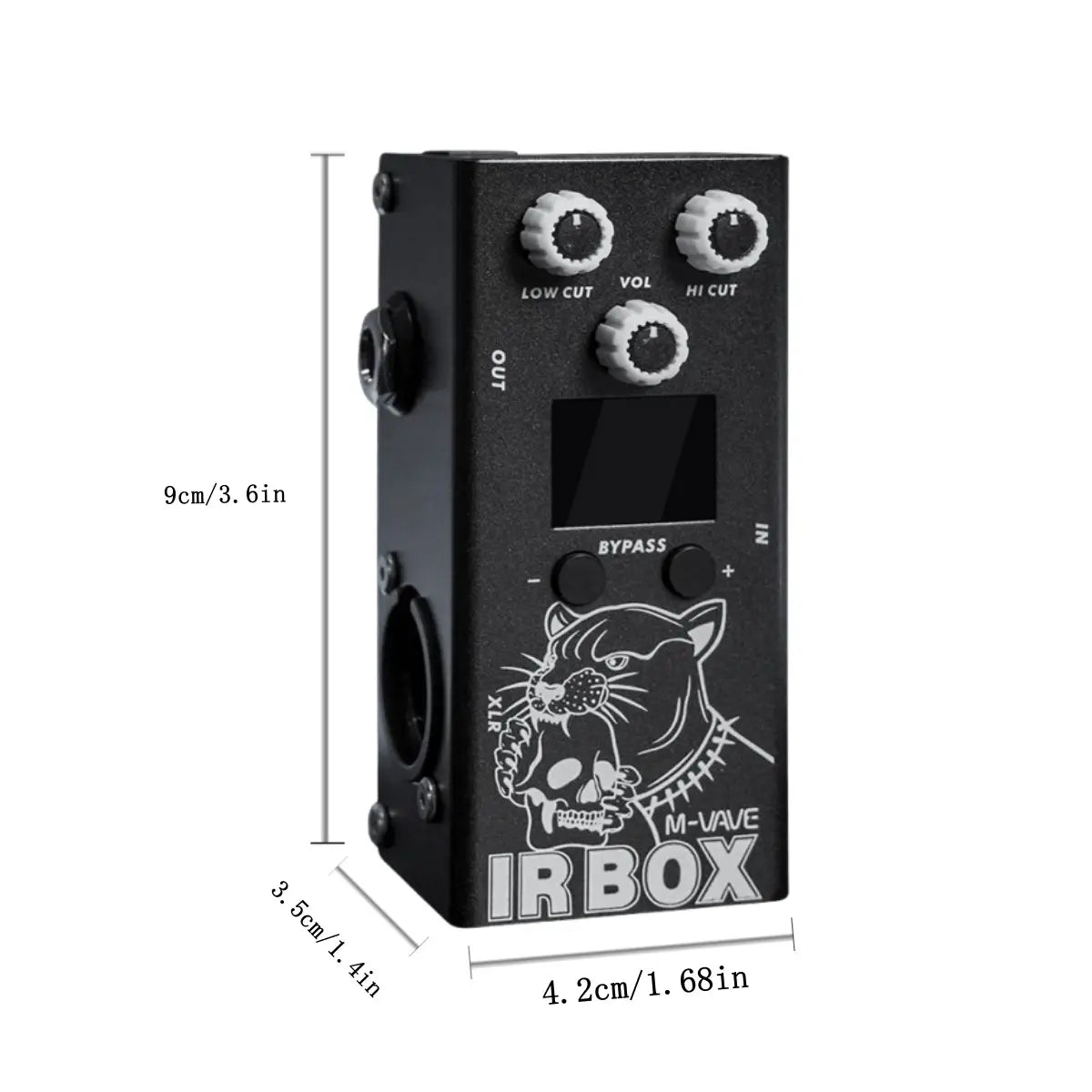 M VAVE Guitar Pedal Effectr IR BOX (Cabinet Simulator +IR Loader) Highly Restored Various Classic Speaker Box Sound support APP