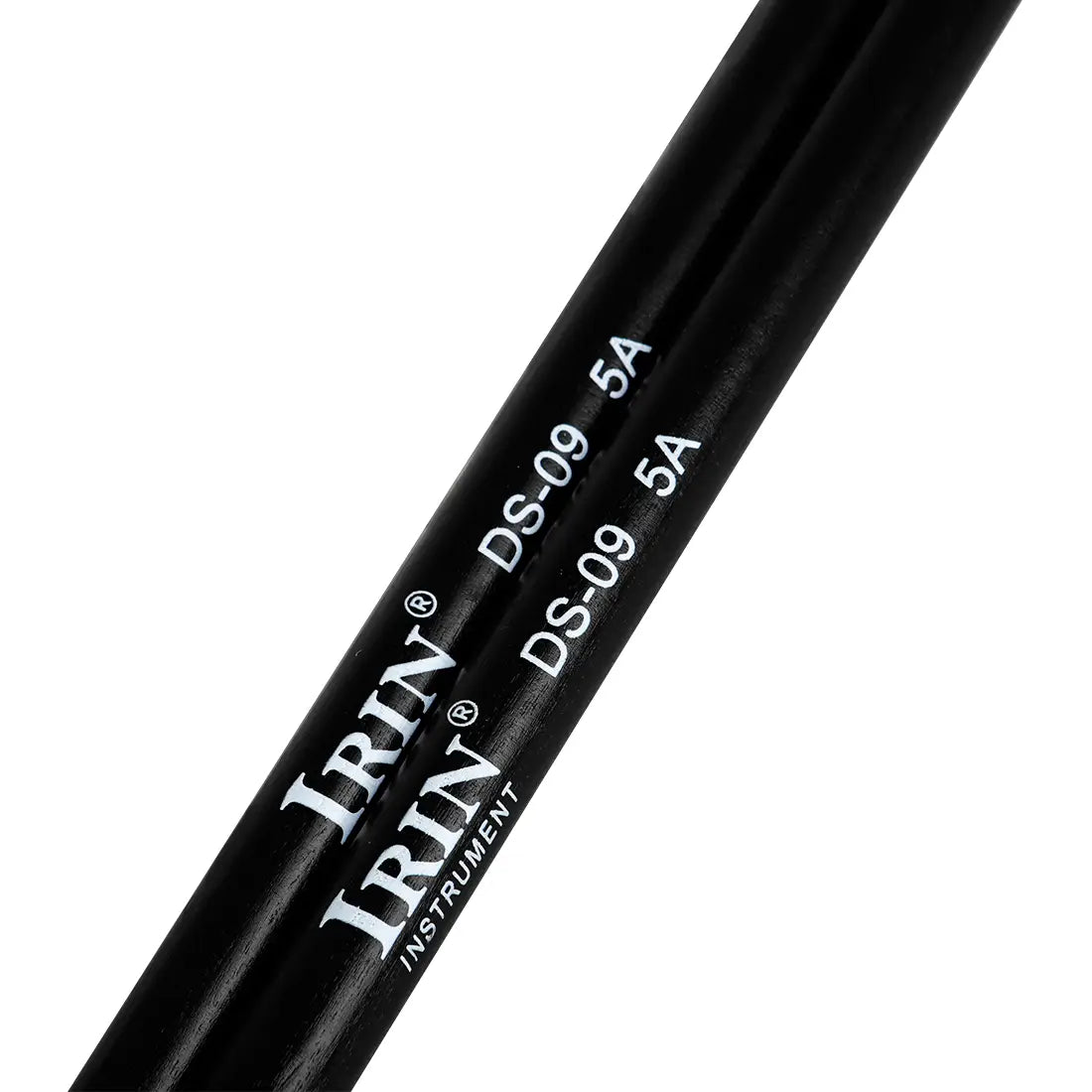 IRIN Drumstick Jazz Drum 5A Solid Wood Pair Drum Sticks Percussion Music Instrument Sturdy Maple Black Drum Universal Accessory