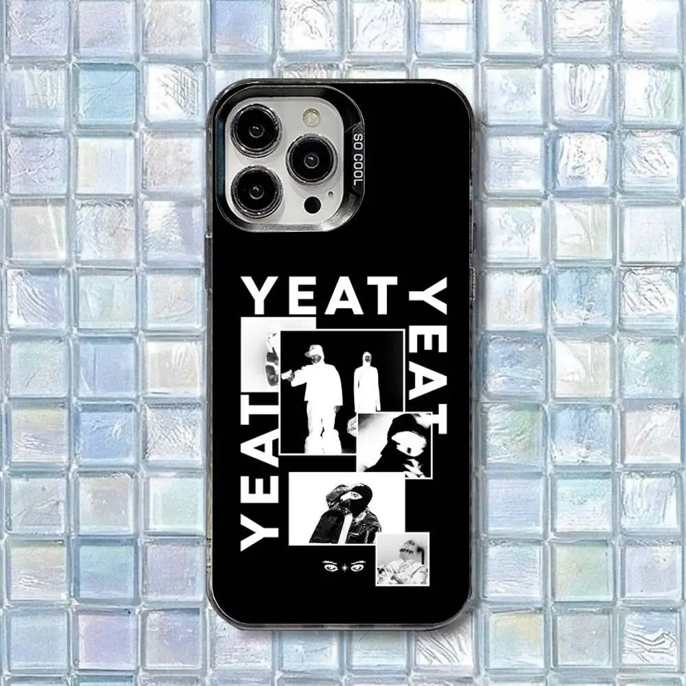 Y-Yeat Rapper Dangerous Summer Phone Case For iPhone 16,15,14,13,12,11,8,7,Pro,Max,Plus,Mini,XS,SE Shockproof Matte Cover