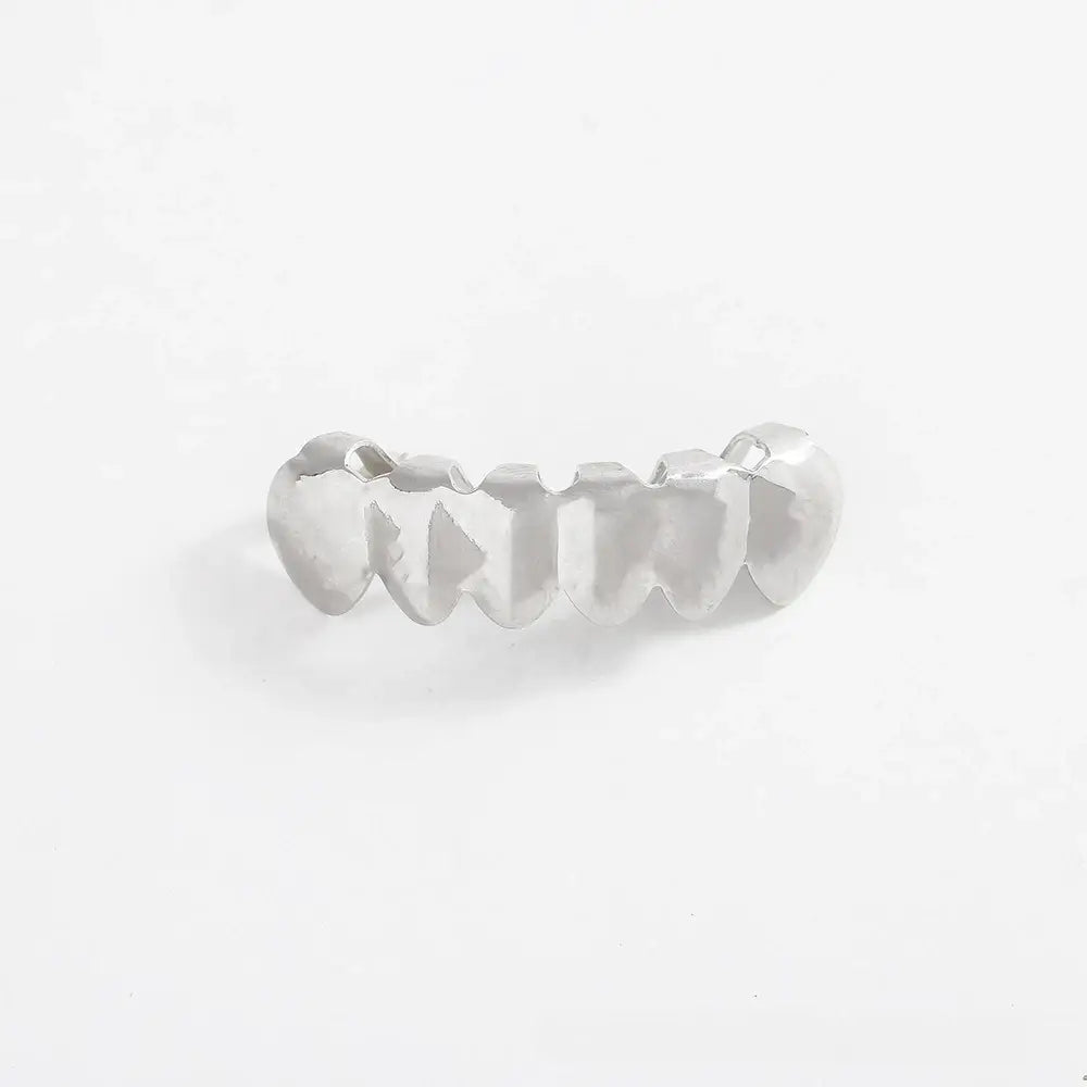 2025 Hip Hop Tooth Grillz Glossy Unisex Dental Jewelry for Men Women Parties Halloween Costume Rapper Accessories