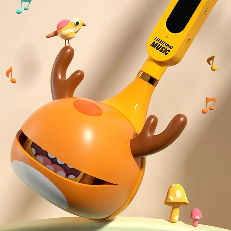 Otamatone Japanese Electronic Musical Instrument USB Charging Music Synthesizer Tadpole Kawaii Educational Gift For Kids Adult