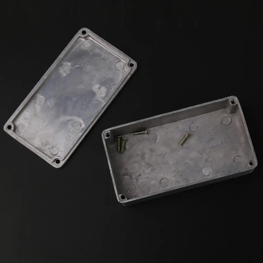 1590B Effects Pedal Enclosure with Screws Aluminum Guitar Effect Cases Holder Replacement Durable Musical Instrument Kit