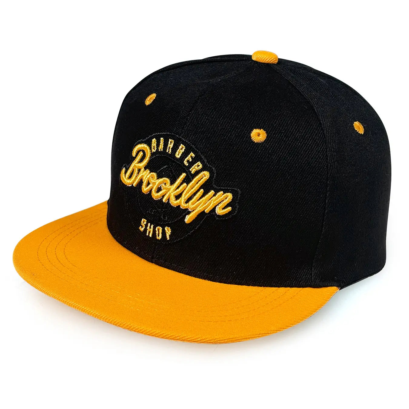 Letter Embroidered Hip-Hop Cap Trendy Baseball Cap Adjustable Casual Flat-Brimmed Hat Suitable for All Seasons Fashionable Hat for Street