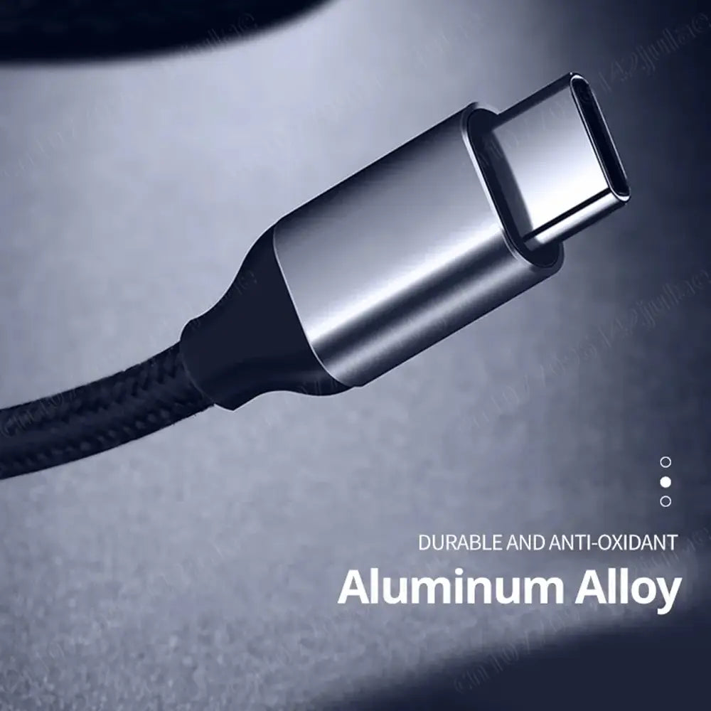 HiFi USB Type C To 3.5 Jack Earphone Adapter USB-C 3 5mm Audio Cable Converter For IPhone 15 Series Samsung Galaxy Huawei Xiaomi