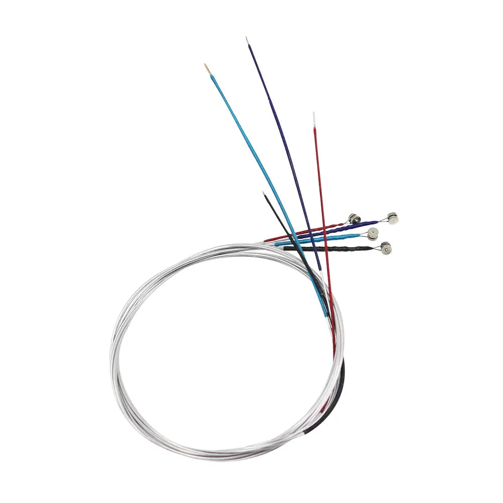 Professional Violin Strings (E-A-D-G) Nickel Silver Wound for 4/4 3/4 1/2 1/4 Violin Musical Instrument Parts & Accessories