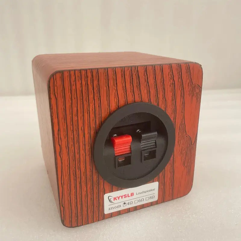 KYYSLB 30W 3 Inch Passive Bookshelf Speaker Full Range Home Theater System Sound Amplifier Wooden Computer Audio LoudSpeaker