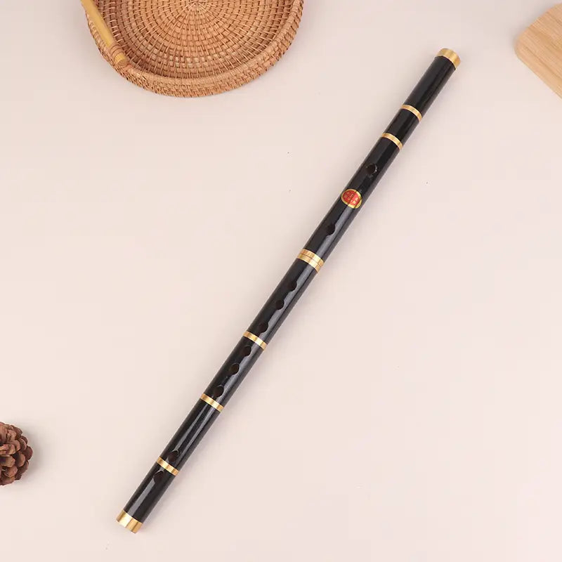 【6 Holes Bamboo Flute F Key Folk Sound Durable Lightweight Handmade Bamboo Transverse Flute Musical Instrument For Beginners】