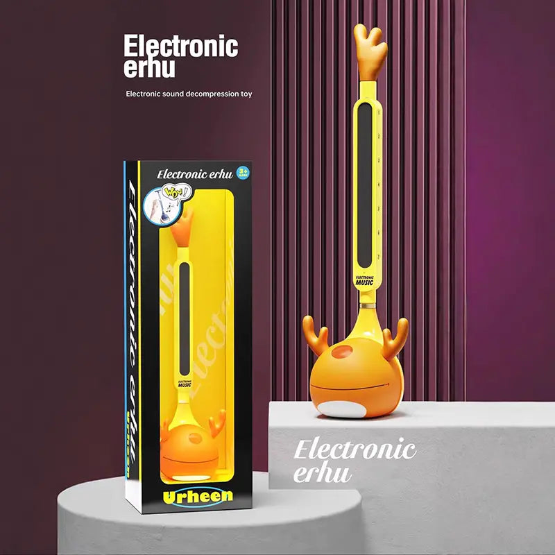Otamatone Japanese Electronic Musical Instrument USB Charging Music Synthesizer Tadpole Kawaii Educational Gift For Kids Adult