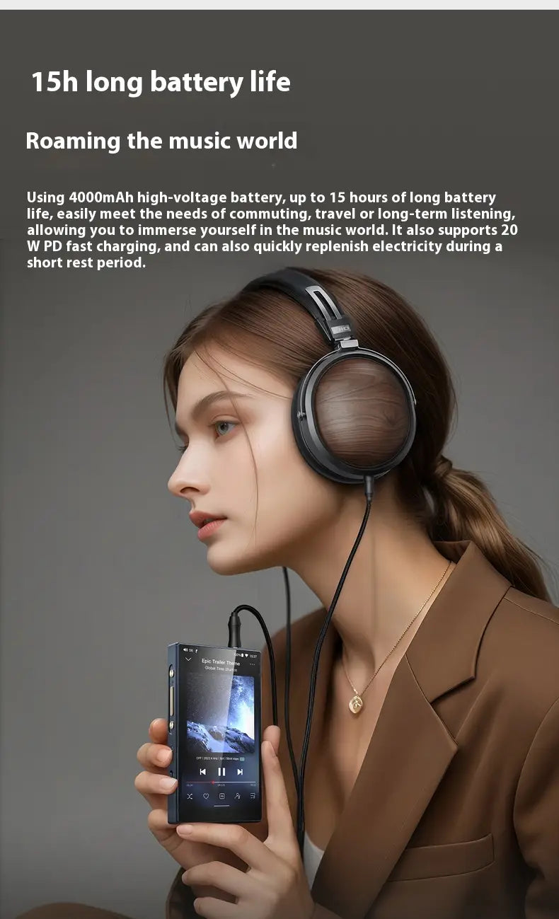 NEW Fiio M21 Portable MP3 Player Hi-Res HIFI High Sound Quality Music Player Long Battery Life support Bluetooth WiFi Customize