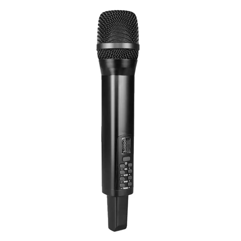 UHF Wireless Handheld Dynamic Karaoke Microphone Bluetooth Receiver Performing Professional Home Reverb High and Low Bass 2.4G