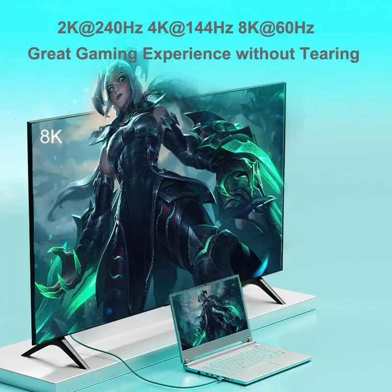 USB-C to DP-Compatible Cable 8K@60Hz DP Type C 3.1 to 4K 144Hz 1.4 Audio Cable Thunderbolt 3 4 For MacBook Air Pro Samsung