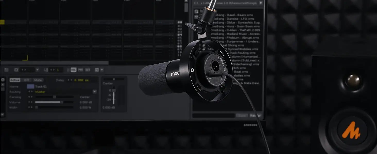 Maono PD300X Dynamic Microphone XLR USB Podcast Recording Mic 192kHz24bit For Content Creation Home Audio Studio Noise Reduction