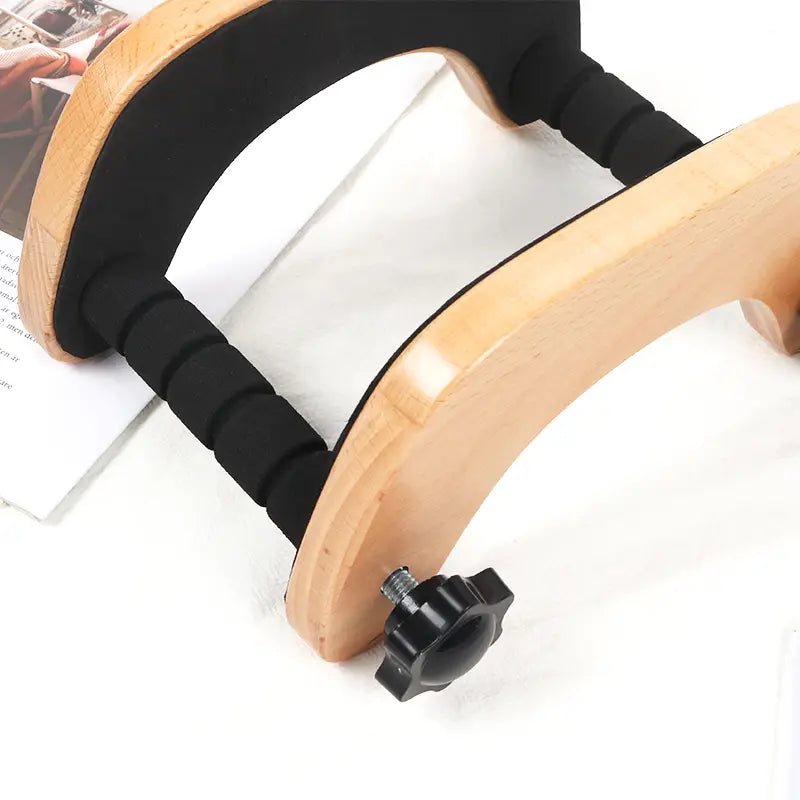 Guitar Stand Creative High Quality Beech Wood Guitar Holder With Protective Sponge Pads Portable Carrying Wood Made Guitar Stand
