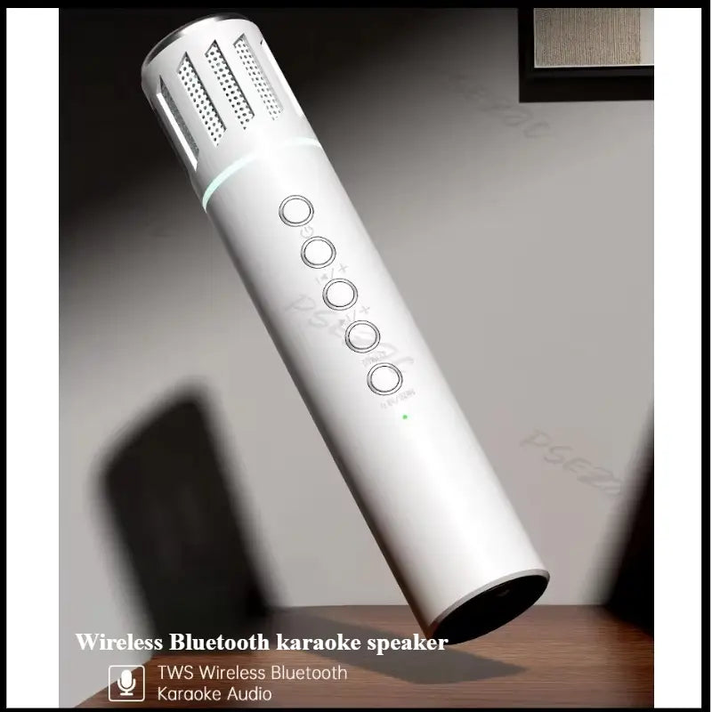 New K20 Bluetooth Speaker Wireless Live Broadcast Microphone Integrated Mobile Phone Karaoke Large Capacity Battery