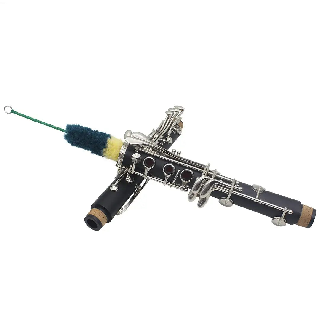 Professional 17 Keys Bb Clarinet Woodwind Instrument Accessories Reed Box Strap Stand Cleaning Brushes Trimmer Reed Clamp Wipe
