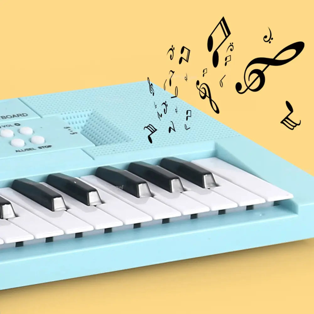37 Keys Kids Electronic Piano Organ keyboard with Microphone Education Toys Musical Instrument Children Boy Girl Gifts