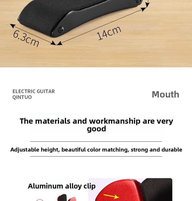 Aluminum Alloy Electric Guitar Practice Stand Portable Piano Practice Stand Adjustable Anti-slip Musical Instrument Accessories