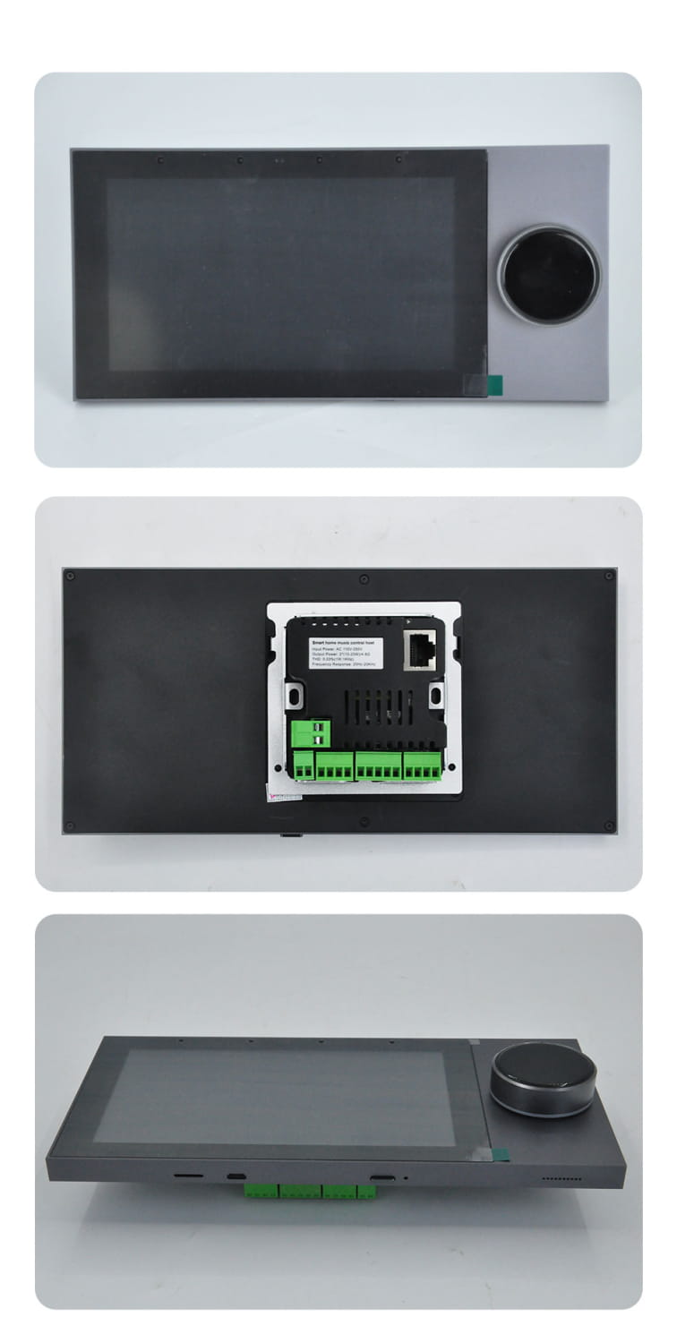 Audio Set Smart Home Theater TUYA Wall Sound Amplifier WiFi Touch Screen Android Power Amp Bluetooth 6’’’ Stereo Ceiling Speaker