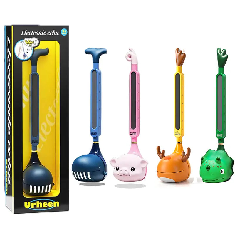 Otamatone Japanese Electronic Musical Instrument USB Charging Music Synthesizer Tadpole Kawaii Educational Gift For Kids Adult