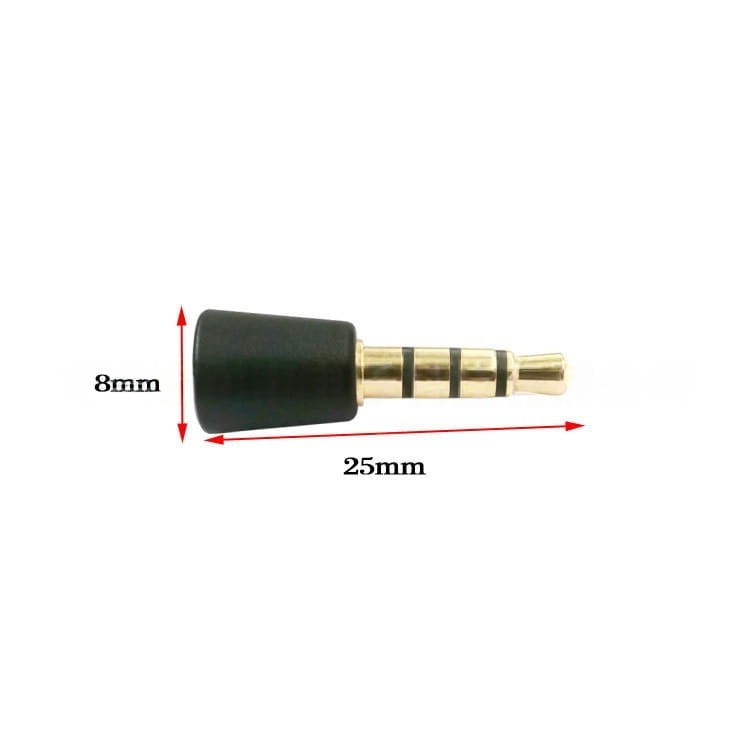 3PCS Microphone 3.5mm Audio Metal Plug Portable Recording Gamepad Live Broadcast Microphone High-quality for PS4 Laptop Phone