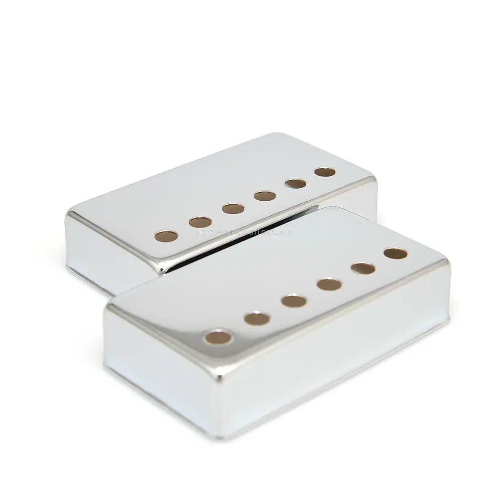 2pcs Humbucker LP Guitar Pickup Cover Chrome Covers 50mm Pole Spacing for LP Electric Guitar 50mm 52mm
