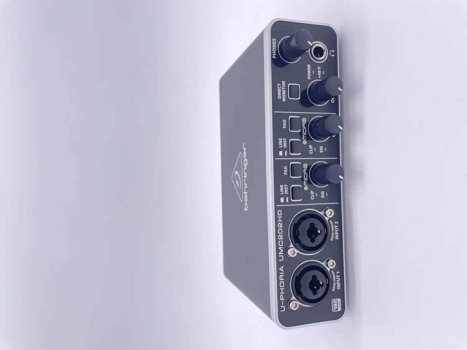 Hot Sell Promotion BEHRINGER UMC22/ UM2/UMC202HD Microphone Amplifier Live Recording External Sound Card USB Audio Interface