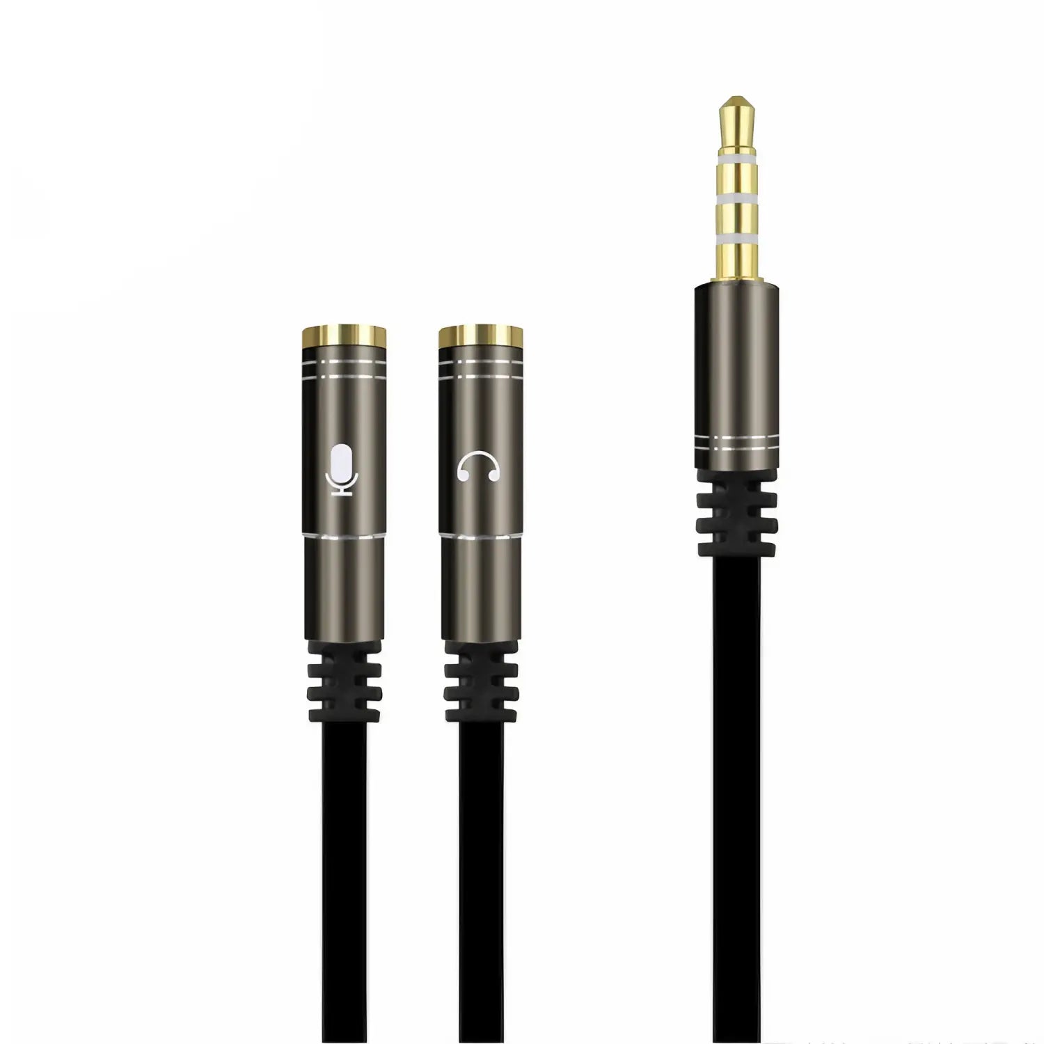 3.5mm Audio Splitter Cable for Computer Laptop Jack 3.5 mm 1 Male To 2 Female Microphone Headphone Y Splitter AUX Cable