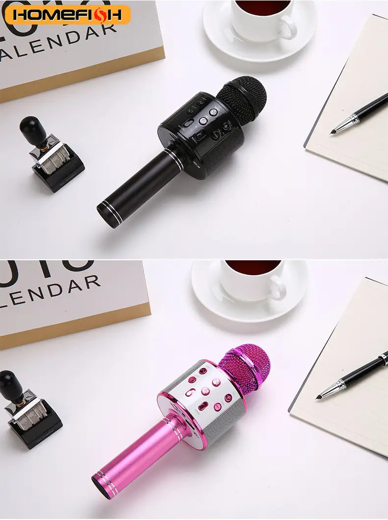 Wireless Bluetooth K12 microphone - Children and adults karaoke microphone - Portable party and travel gift