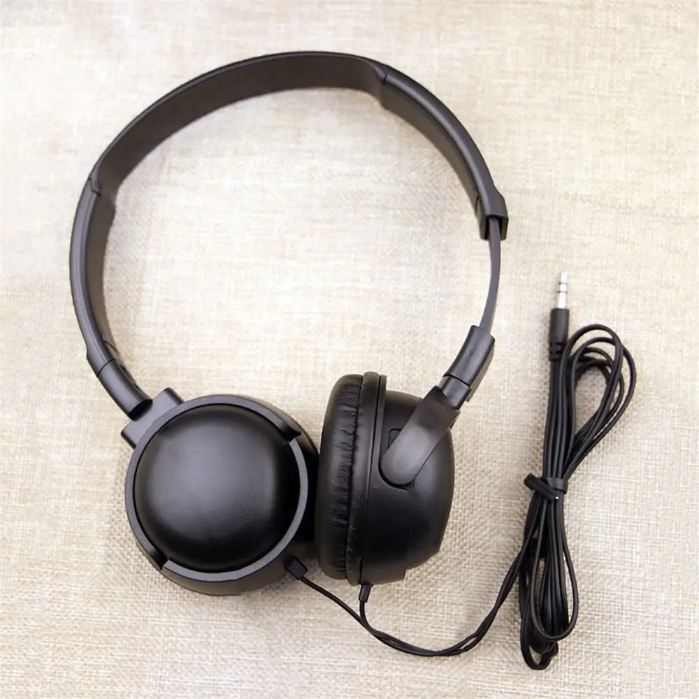 Music Earbuds Over Ear Wierd Headphones HiFi Stereo Music Stereo 3.5mm Headset Adjustable Audio Bass Macaron Headphone Tablet