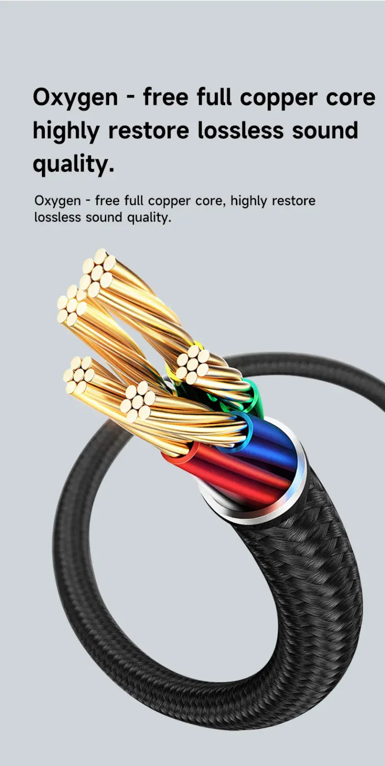 NEW Clip-on Type C&3.5mm Wired Control Headphone 9D Surround Sound Earbuds Sports Headsets ENC Earphones With HD Mic For Samsung