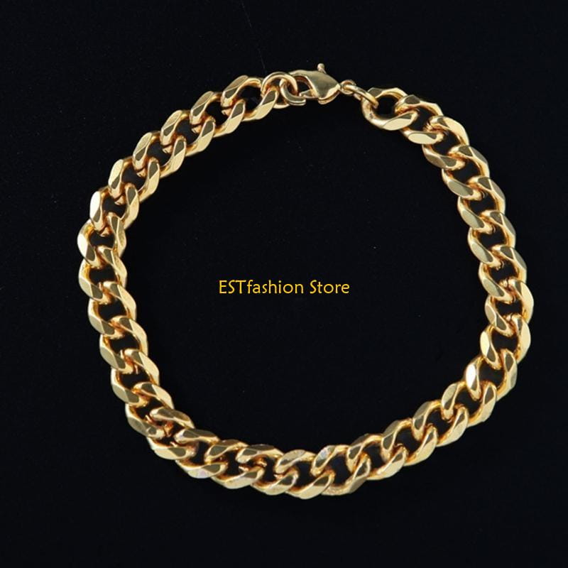 Y5GC 8Pcs Hip Hop Costume Dollar Sign Pendant Necklace Hip Hop Dollar Rings Sunglasses Bracelets Set Rapper Accessories