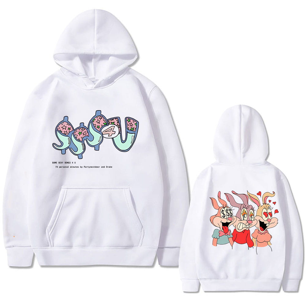 Famous Rapper PARTYNEXTDOOR & Drake Album Some Sexy Songs 4 U SSS4U 2025 Hoodie Men Women Hip Hop Oversized Hooded Sweatshirt