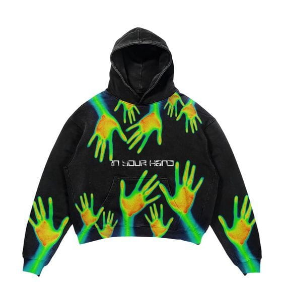 New Rock American Style Sweatshirts for Men Loose Hip Hop Y2k Clothes Korean Harajuku Fashion Simple Man Hoodies Novelty